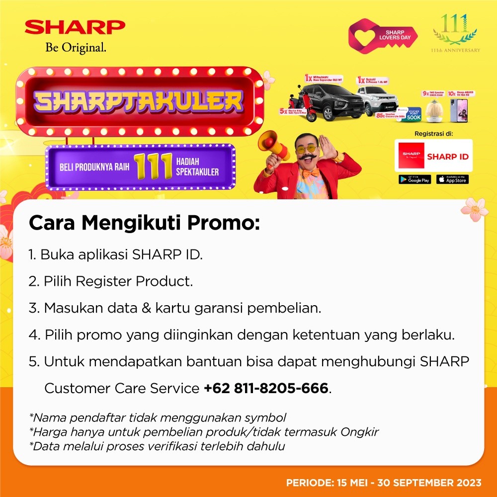 HOT DEALS Sharp Air Purifier - Pembersih Udara Ruangan With Plasmacluster 30m - FP-F40Y-T