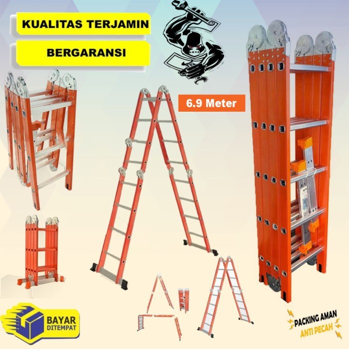 BLACKFOOT - TANGGA LIPAT MULTI FUNGSI / TANGGA MULTI PURPOSE