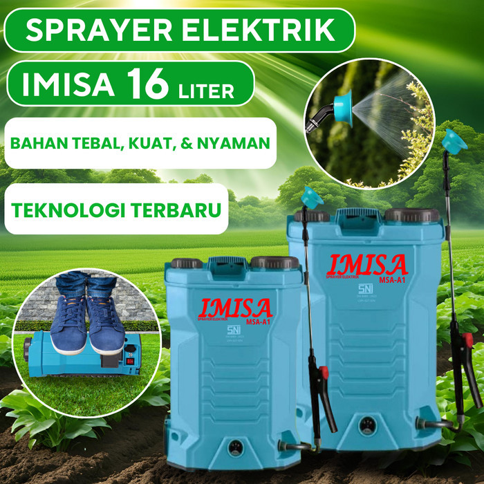 POMPA SPRAYER MSA-16L ELEKTRIK "BERGARANSI"