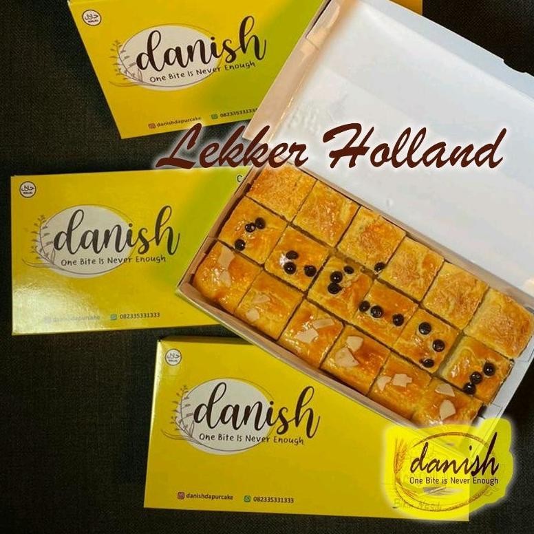 

df-7 Danish Lekker Holland / Boterkoek 20x10 Panggang Wangi Butter Leker Holland by danishdapurcake Termurah