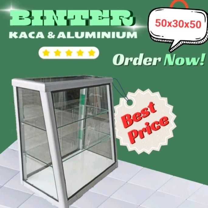 etalase miring 503050