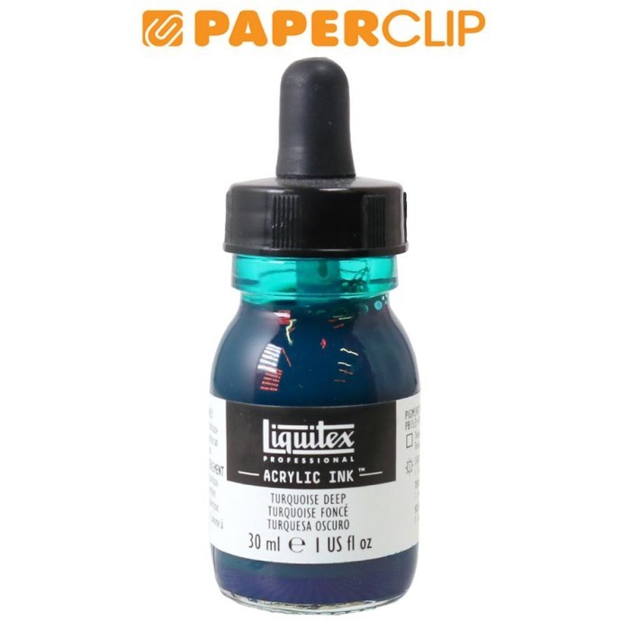 

TERBARU DRAWIING INK LIQUITEX INK 30ML TURQUOISE BLUE 4260561 PROMO!