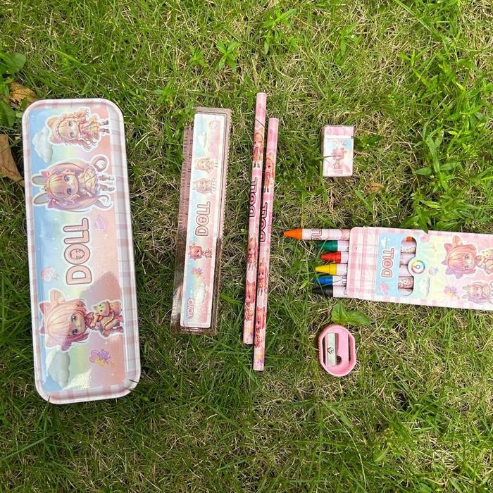 

TERBARU [8015] SET BOX ALAT TULIS PENSIL SERUT PENGHAPUS DAN KOTAK PENSIL SET STATIONERY KIDS