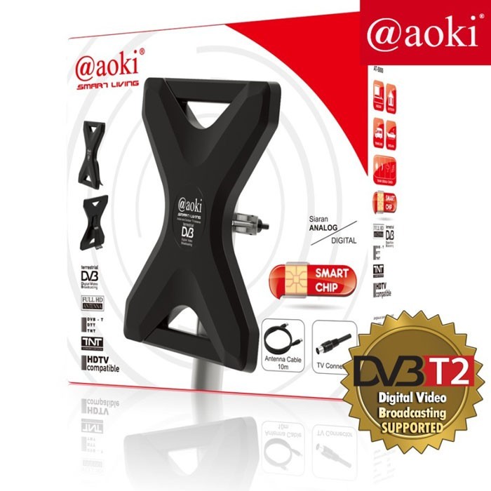 HOT SALE Aoki Antenna TV Digital Indoor Outdoor HDTV Booster