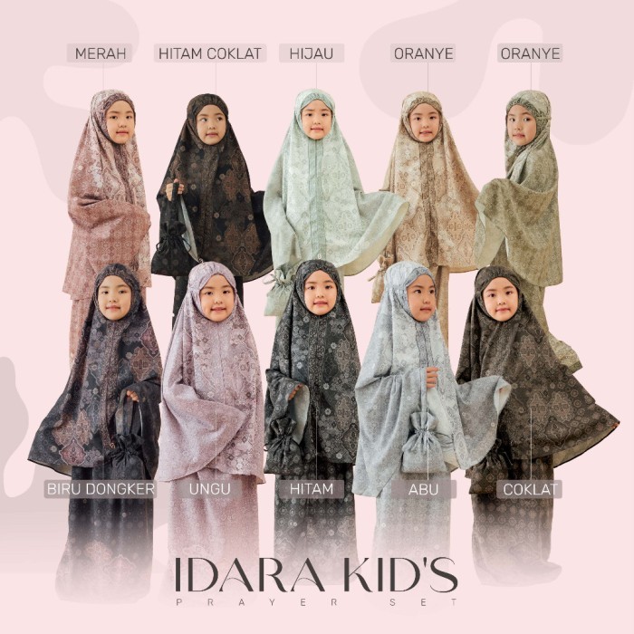 Mukena Idara Kid'S - Seradia X Fitrop