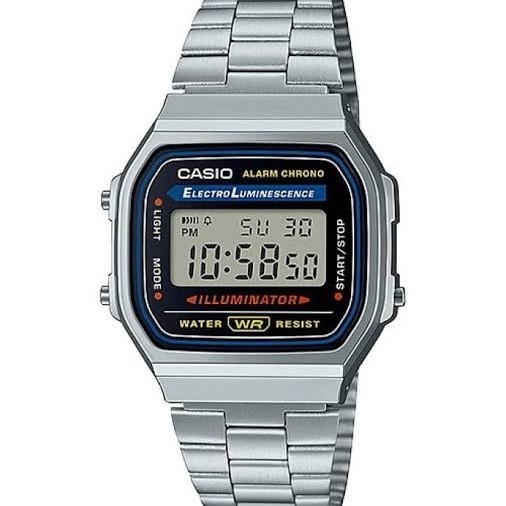 Jam Tangan Casio A168Wa / A168Wa-1Wdf Original