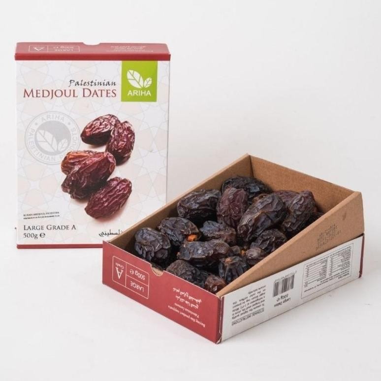

Kurma Medjool Ariha LARGE 500gr ASLI PALESTINA Medjoul Medjol