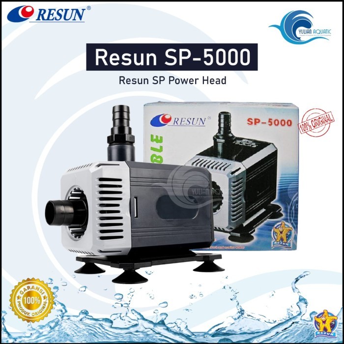 NEW Resun SP-5000 Pompa Air Celup Submersible Aquarium Water Pump