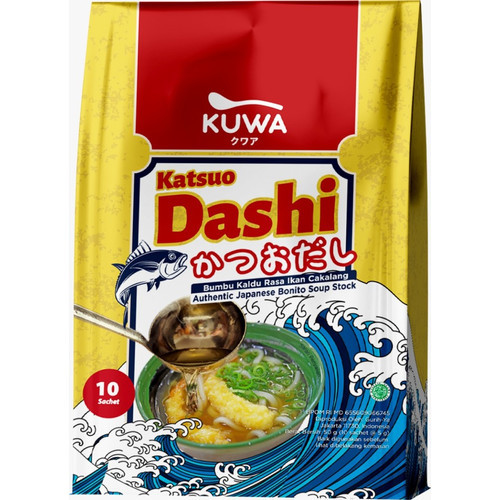 

KUWA KATSUO DASHI BUMBU KALDU IKAN CAKALANG 10S 50 GR 8997216625207