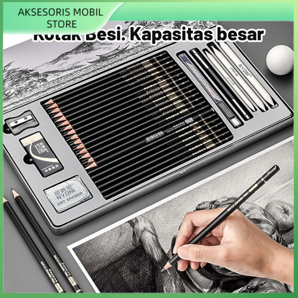 

Drawing Cil Gambar Et 29Pc Metal Tin Bo Il Gambar Lui Eta Lengap Paet