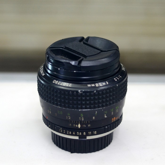 Minolta Mc Rokkor-Pg 58Mm F1.2 Mount Md