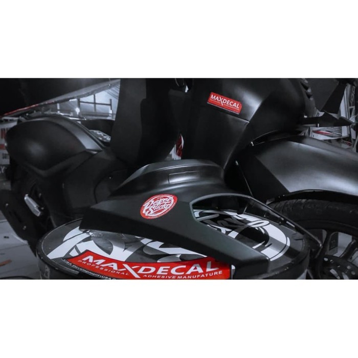 MAXDECAL 7500 070 BLACK GLOSS MATTE DOFF SKOTLET VINYL MOTOR