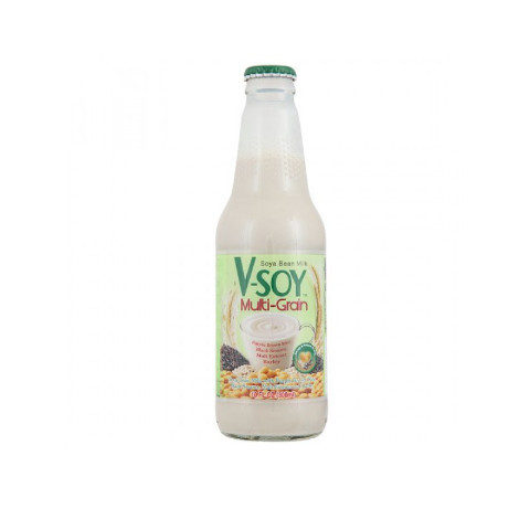 

V-Soy Multi Grain Soya Bean Milk 300Ml/Bottle