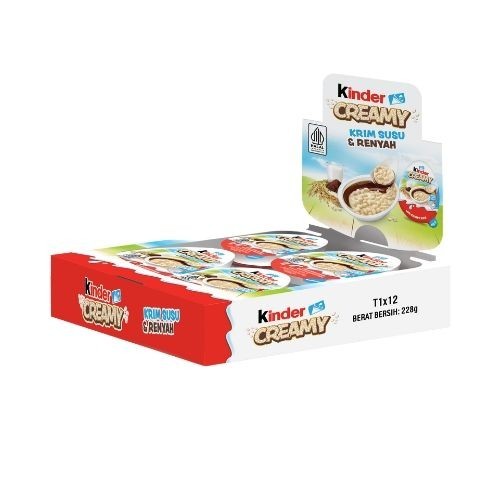 

Kinder Creamy T12 12X19Gr