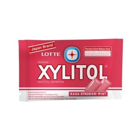 

Lotte Xylitol Strawberry Mint 12Gr/Pcs