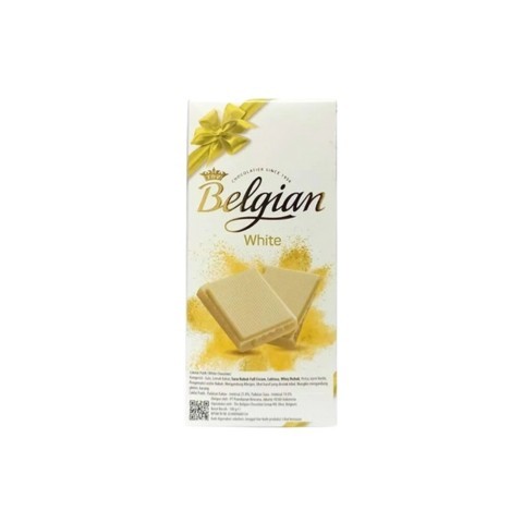 

Belgian White Chocolate 100Gr