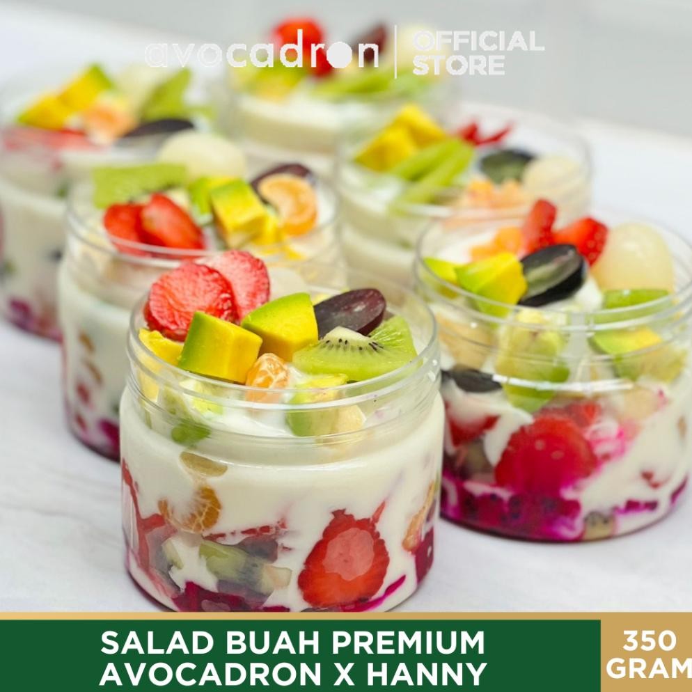 SALAD BUAH PREMIUM AVOCADRON X HANNY