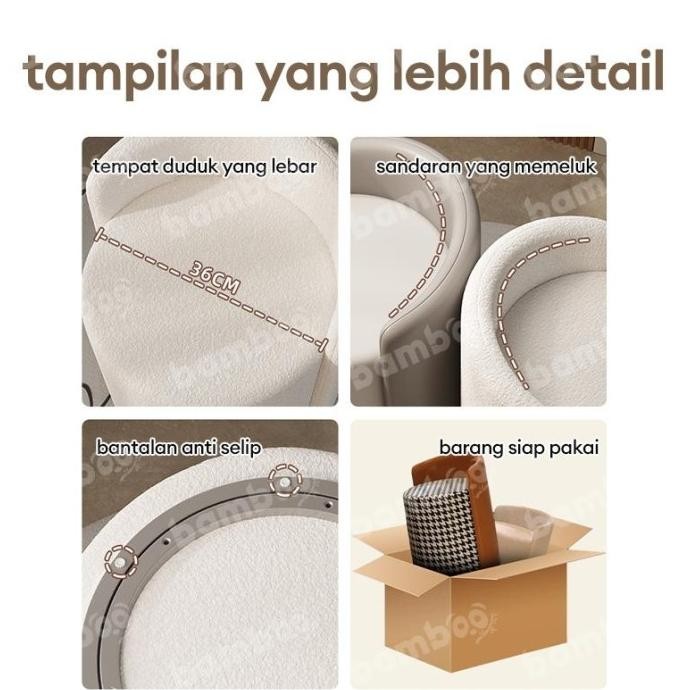 Kursi Rias Makeup Stool Kursi Estetik Kursi Meja Rias Kursi Makeup HT