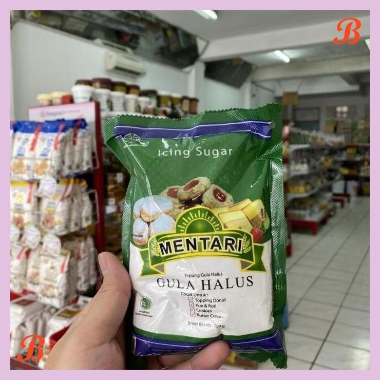 

| VRB | GULA HALUS MENTARI 200 GRAM POWDER SUGAR MERO