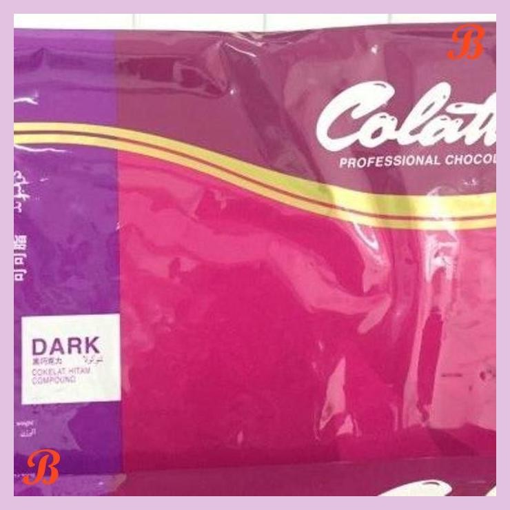 

| VRB | COLATTA DARK CHOCOLATE COMPOUND 1 KG COKLAT LELEH MASAK COOKING