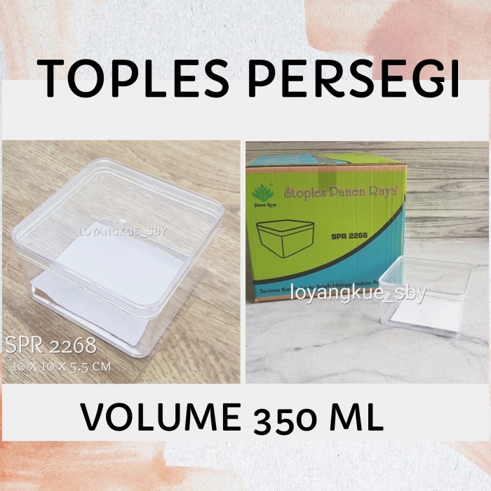 TERBAIK TOPLES PANEN RAYA 2268 10X10 ACRYLIC PERSEGI GROSIR MURAH