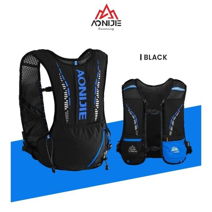 Aonijie C9102S Hydration Backpack Vest 5L Marathon Running - BLACK