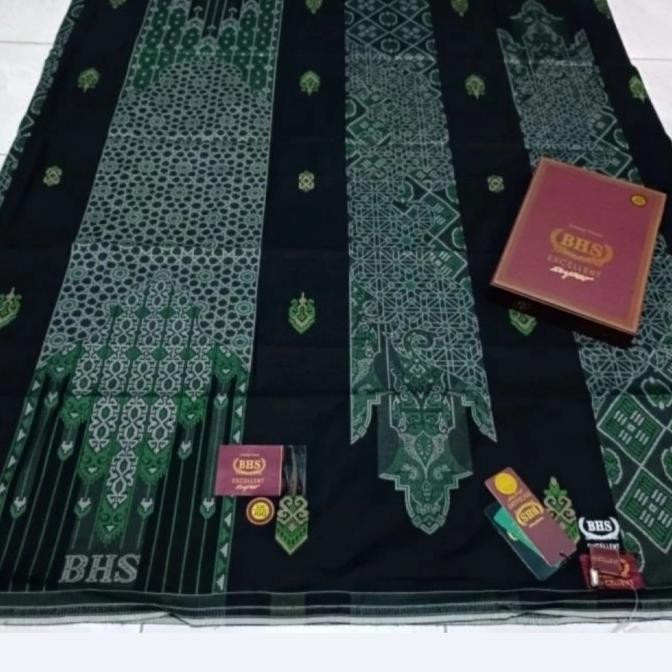 Terjangkau Sarung Bhs Excellent Gold Terbaru Motif Songket Sck