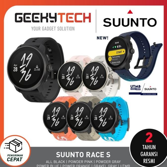 Suunto Race S GPS Ultimate Perfomance Watch - Garansi RESMI