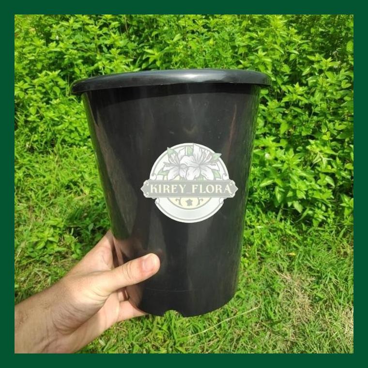 Pot Nkt Tower 21 Warna Hitam Lusinan