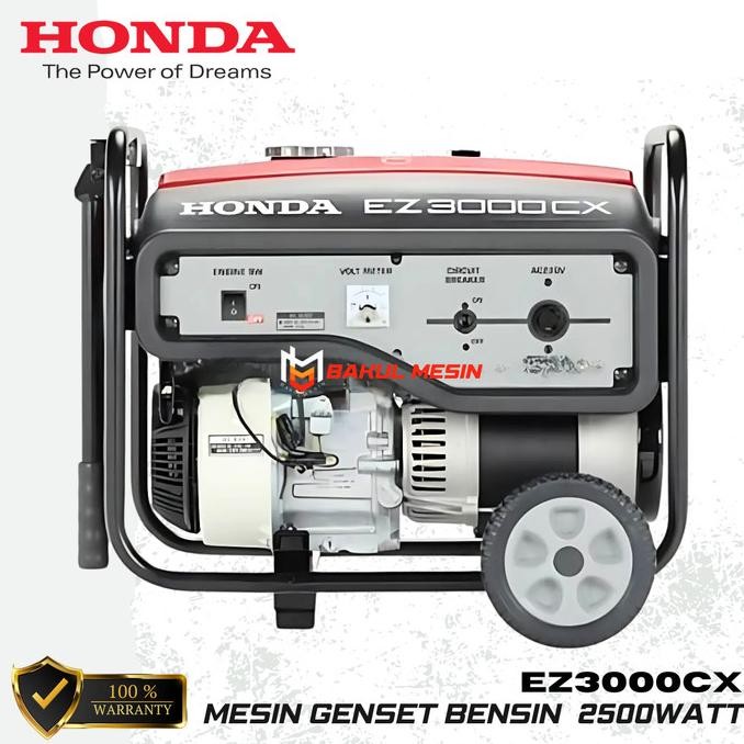 Honda Mesin Genset Generator Bensin Ez 3000 Cx 2500 Watt Ez3000Cx