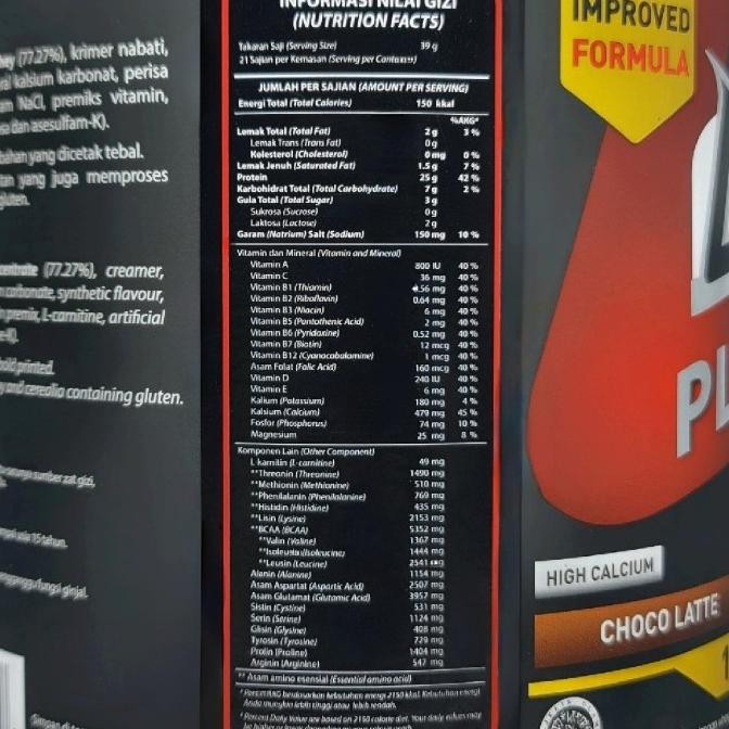 L-Men Platinum Whey 800 grams Protein L Men LMen Susu Gym Fitness BPOM B77S