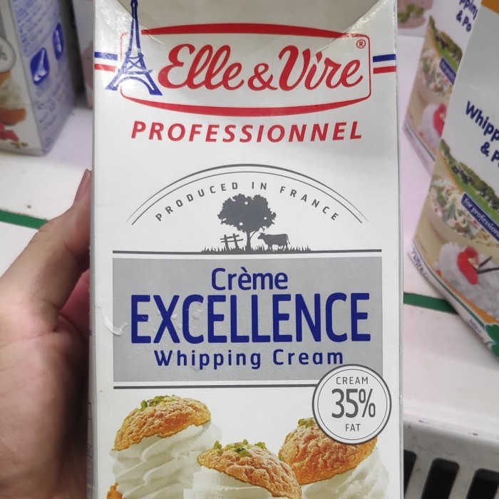 

Elle & Vire whipping cream 1Lt/990g