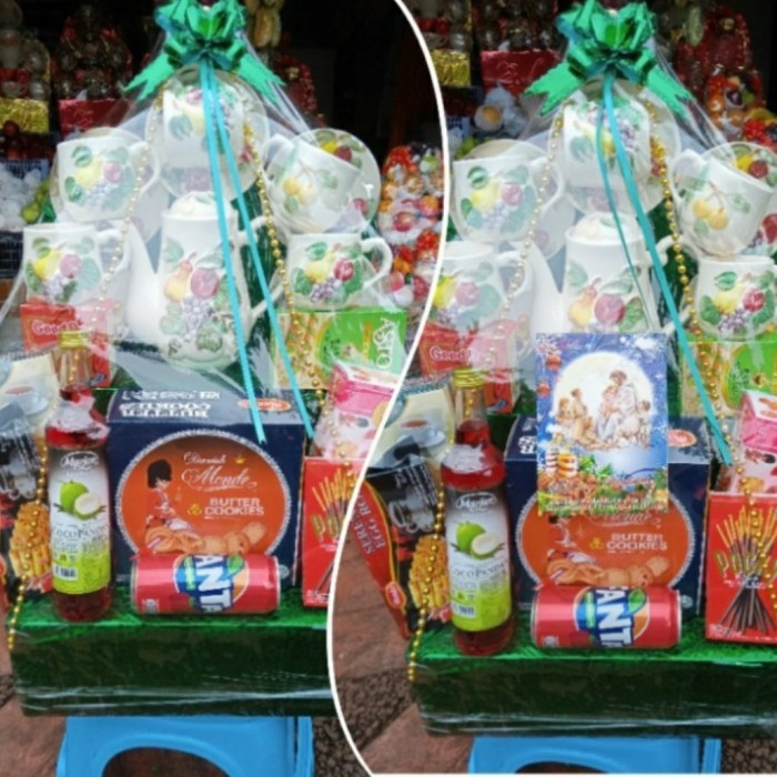 

Parcel Natal Custom Tahun Baru Parcel Kue Snack