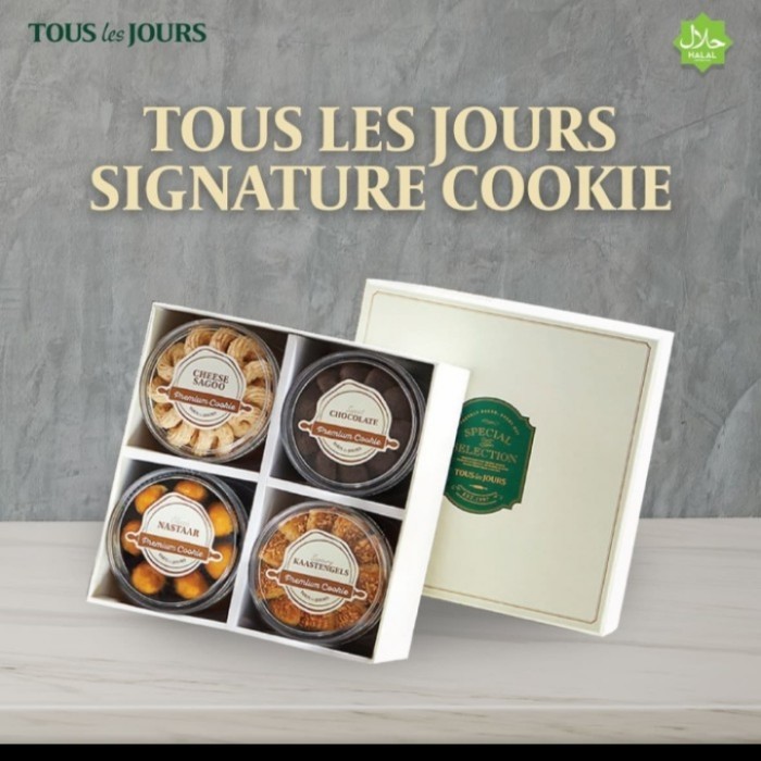 Parsel Ramadan Hampers Lebaran Tous les Jours Signature Gift Cookies