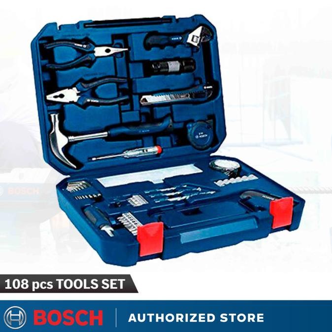BOSCH Toolkit 108 Pcs Mixed Set 108 Multifunction Tool Kit '