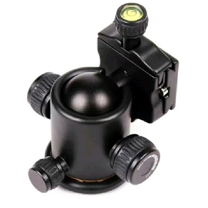 Ballhead Ball Head Kepala Tripod 360 for Camera Slider Kamera HP DSLR