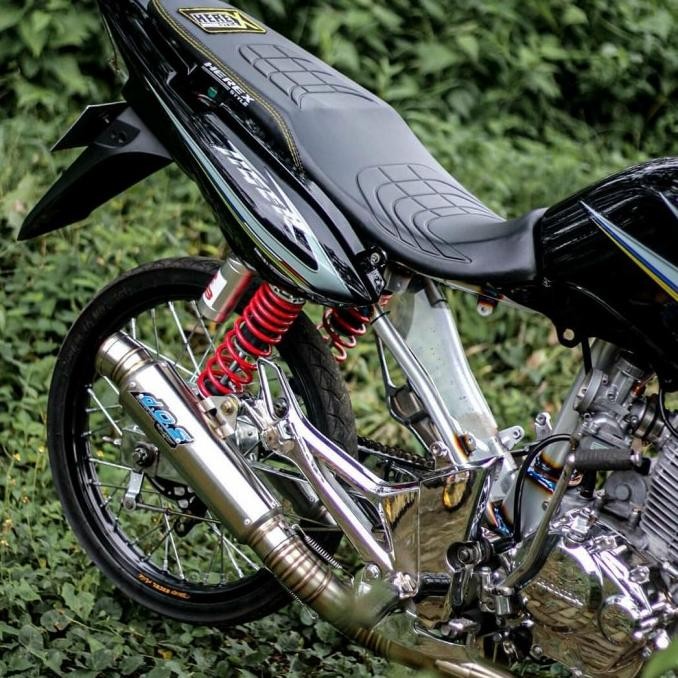 Spesial Knalpot Dos Muffler Original Tiger Stainless Original Racing Jogja