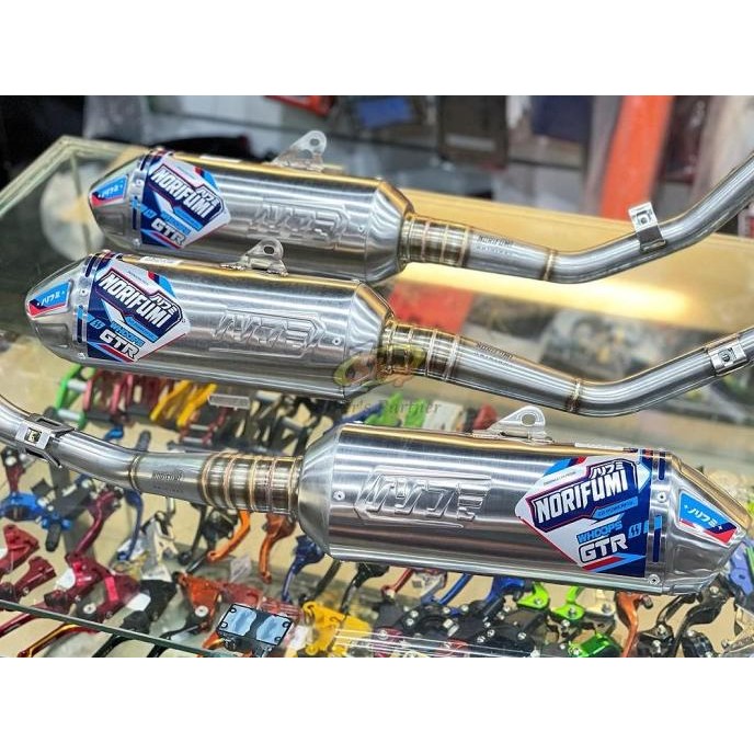 Spesial Knalpot Norifumi Whoops Gtr Bore Up Kompetisi Crf 150L, Klx 150,Wr155R