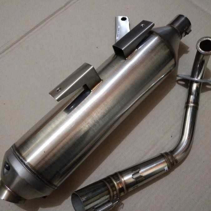 Terjangkau Knalpot Tsukigi Beat Scoopy 2020 Full Stainless Daeng