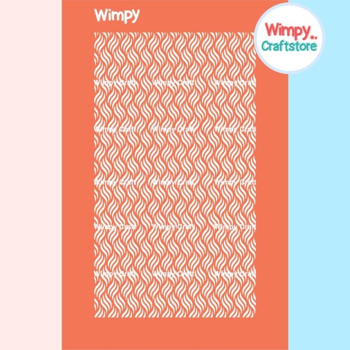 

TERBARU Polymer Clay Silk Screen Cetakan Texture Motif Stencil Screen Sablon11 PROMO!