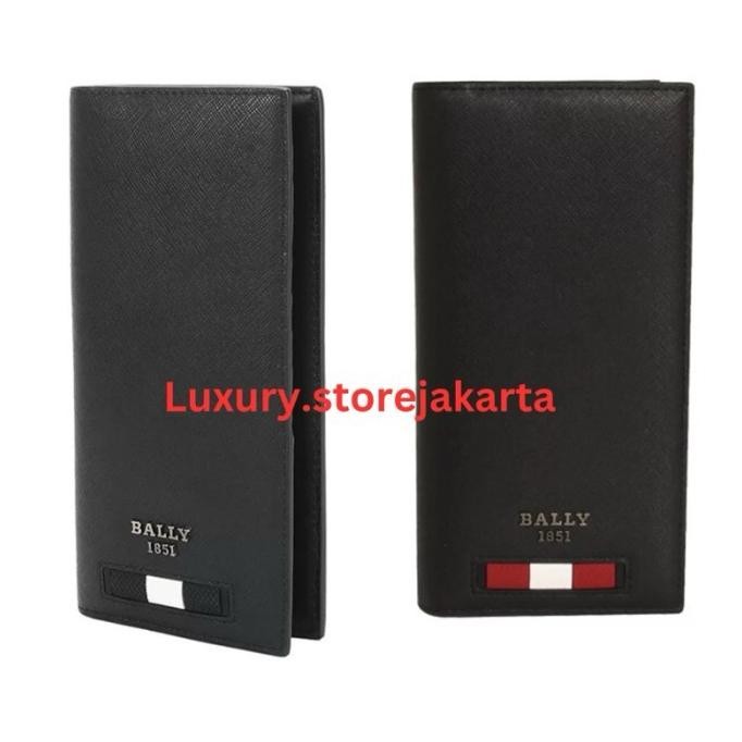 Siap Kirim Dompet Pria Bally Long Wallet Bhar Original 100% Authentic