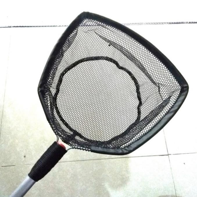 serok jaring seser handling ikan koi jumbo besar aluminium termurah