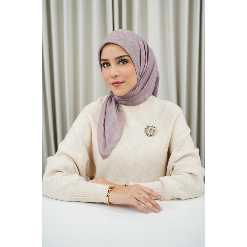Diskon Monogram Scramble Voile Square - Aurora