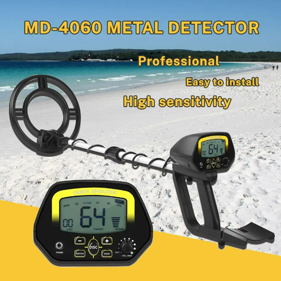 Baru MD4060 Metal Detector Accessories Underground Metal Detector Pinpointer Gold Detectors Jewelry 