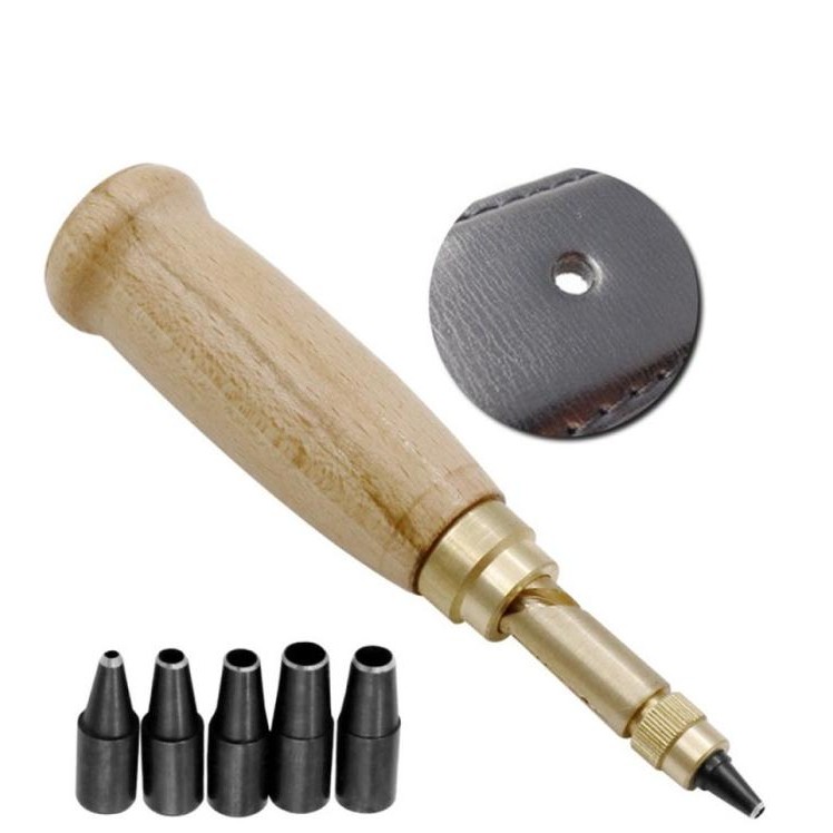 

Terlaris Pahat Plong Pembolong Kulit Gesper Strap Leather Tool 1.5 mm - 4 mm SALE