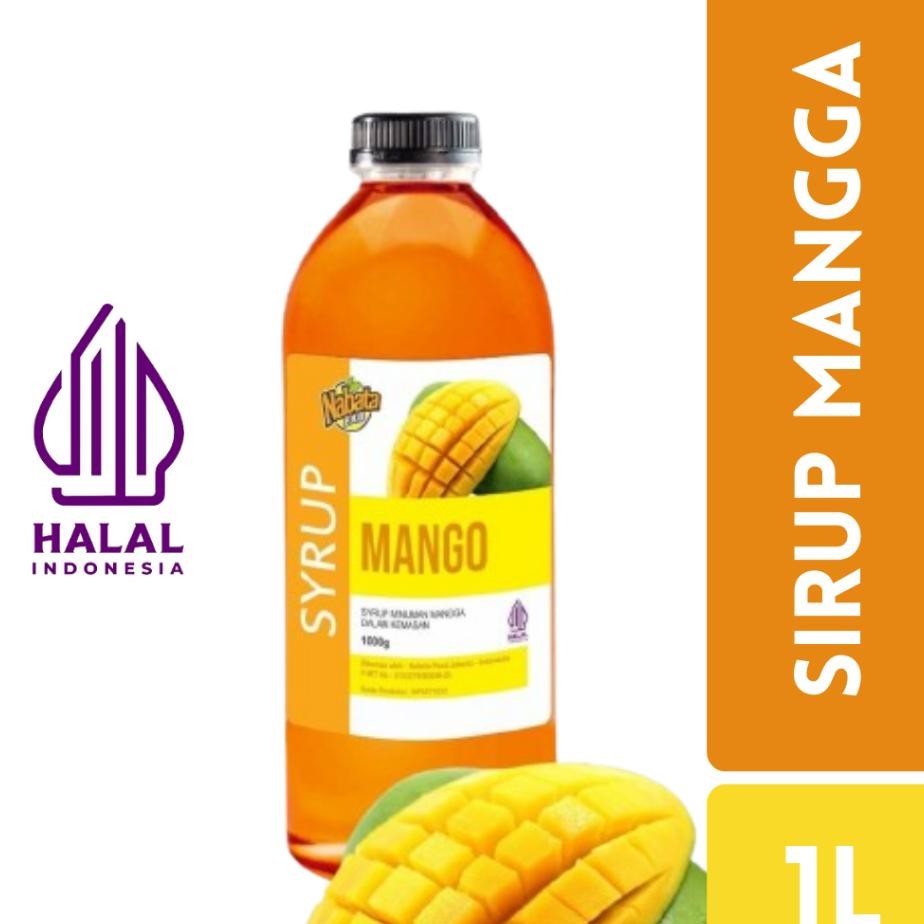 

Irup Mangga 1 Liter Nabata Yrup Mango Irop Ena Yrup Mango Flavoured 1 Ml