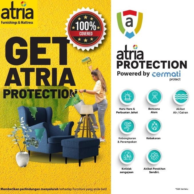 Murah Bedcover & Sprei Atria Shaby Chic Reversible Pink Floral Microviber