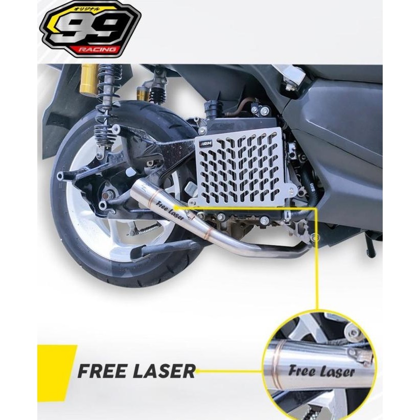 Spesial Header Leheran Pipa Knalpot All New Ninja 250 Fi Bending Full Stainles