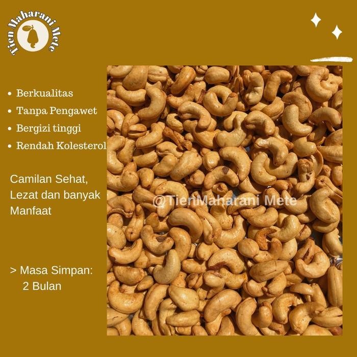 

BARANG TERLARIS Panggang/Oven 500 gr Kacang Mede Food Snacks Camilan Organik