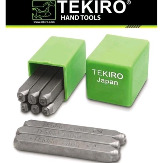 

Terlaris TEKIRO ANGKA ketok SET 6mm 9pcs number punch nomor pukul 6 mm 9 pcs SALE